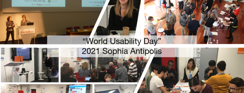 Présentation d'introduction au "World Usability day" 2021 de Sophia Antipolis